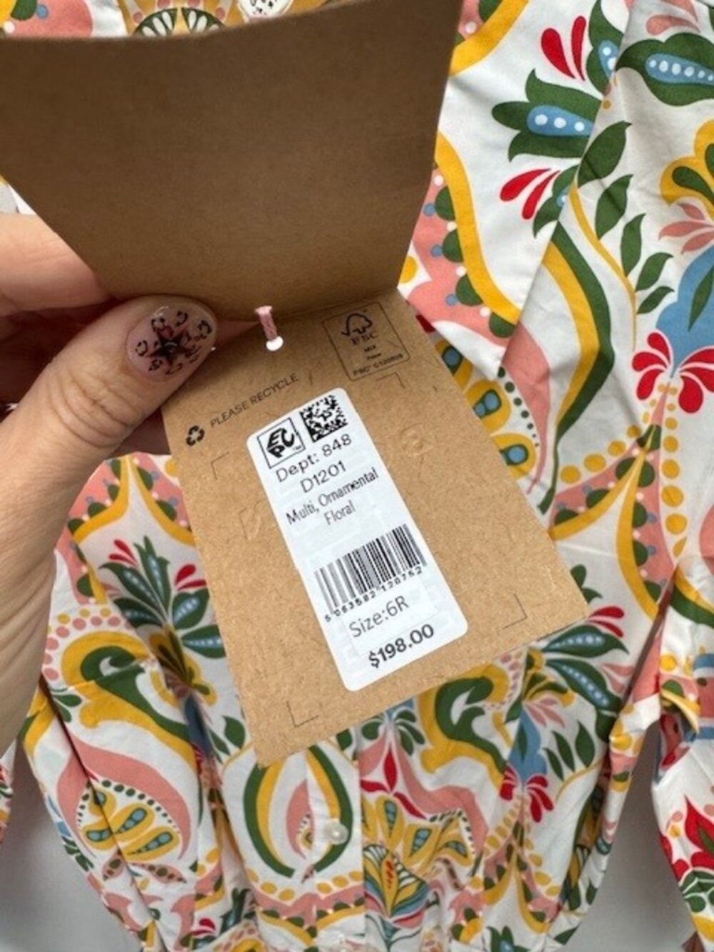 BODEN Clara Cotton Shirt Dress, Size 6 | NWT - Picture 8 of 12